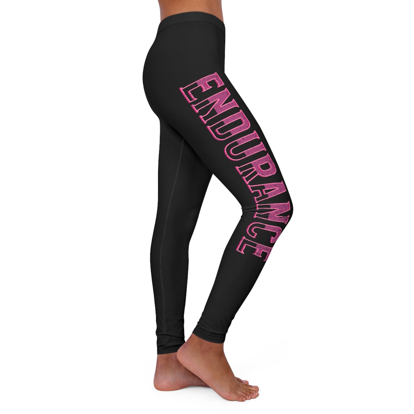 Endurance Pink/Black Spandex Leggings