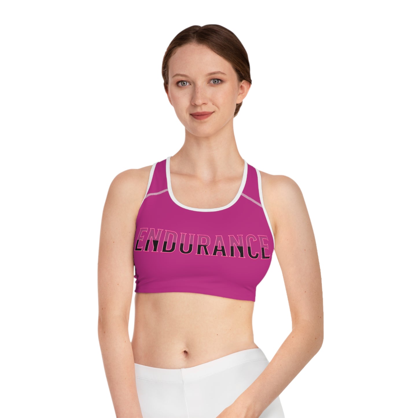 Endurance Pink Sports Bra