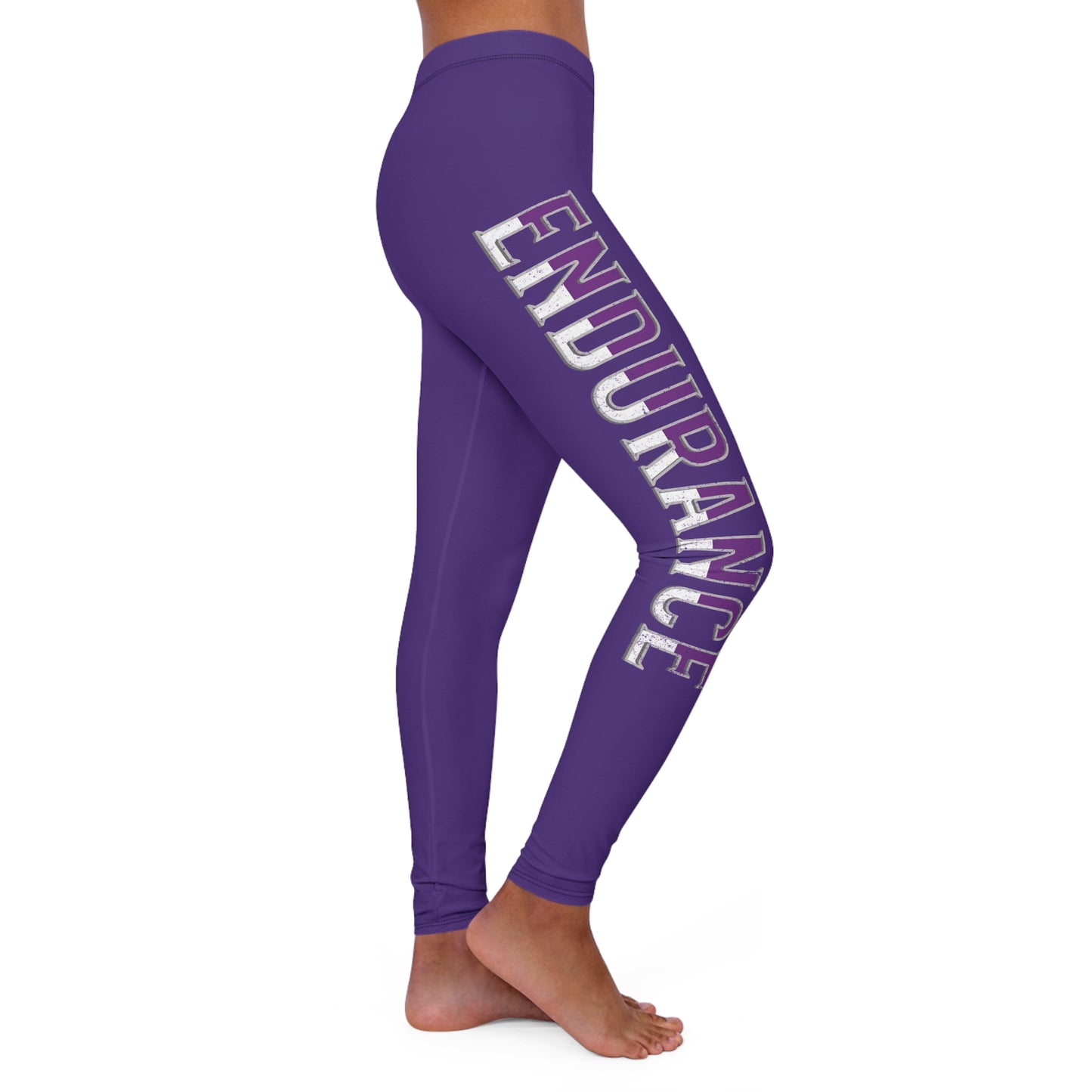Endurance Purple Spandex Leggings