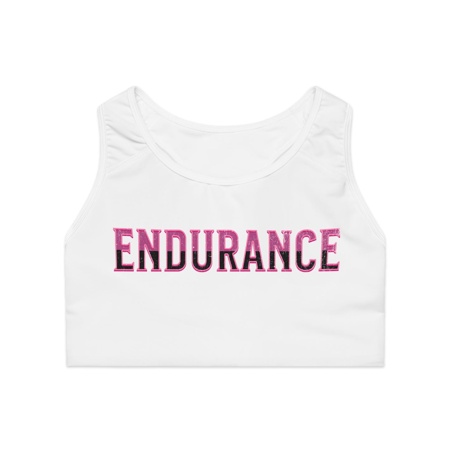 Endurance White Sports Bra
