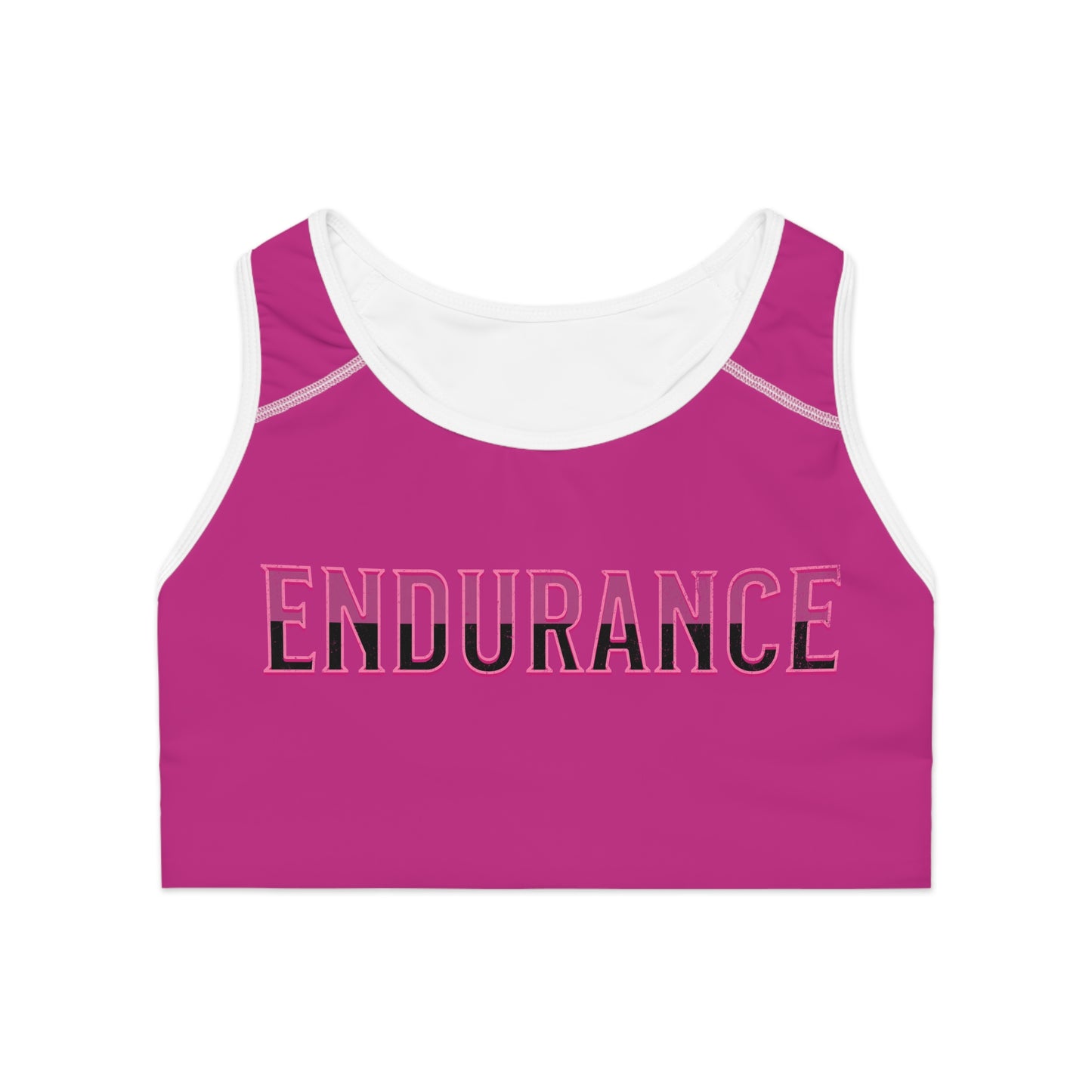 Endurance Pink Sports Bra