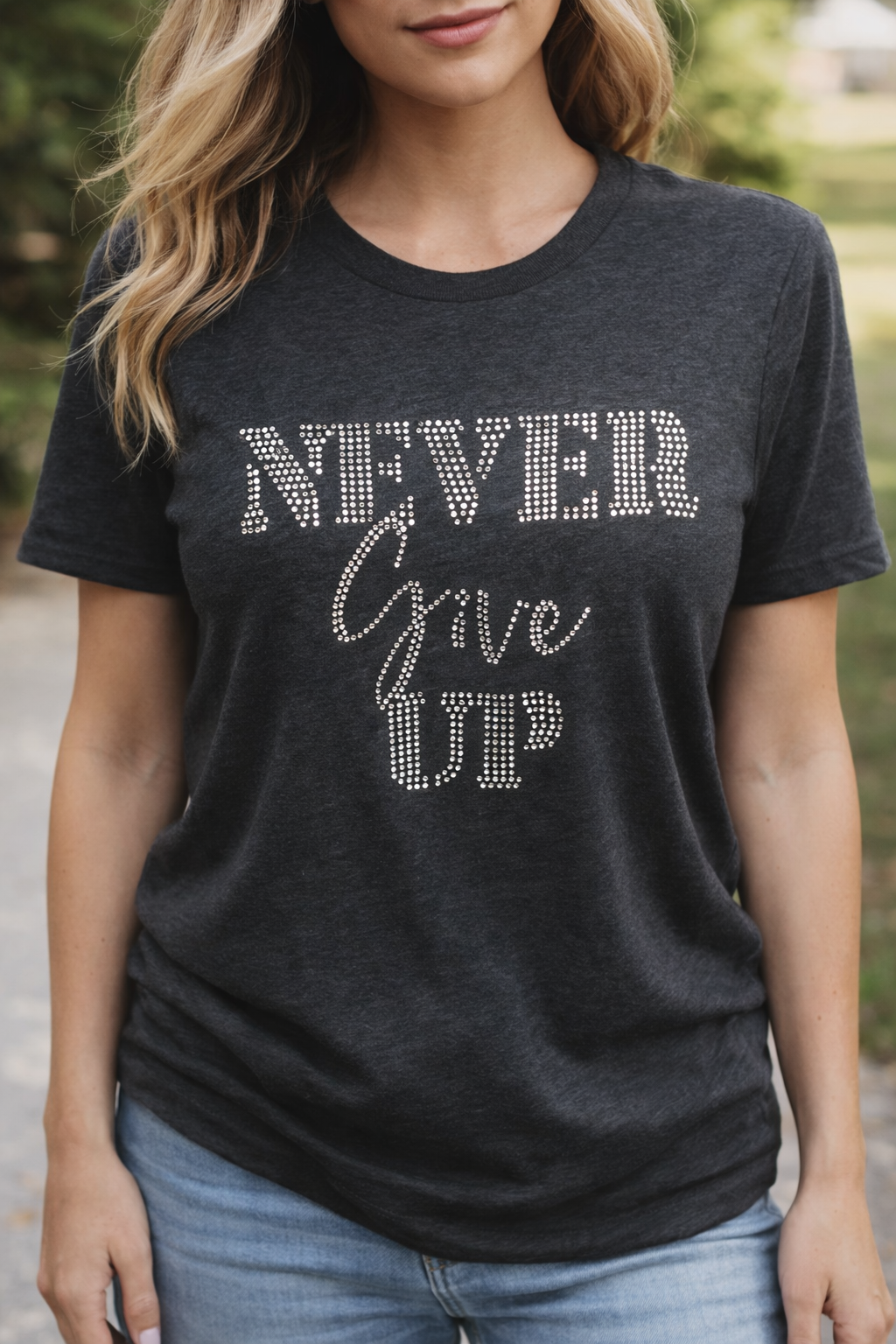 Never Give Up - Shirt