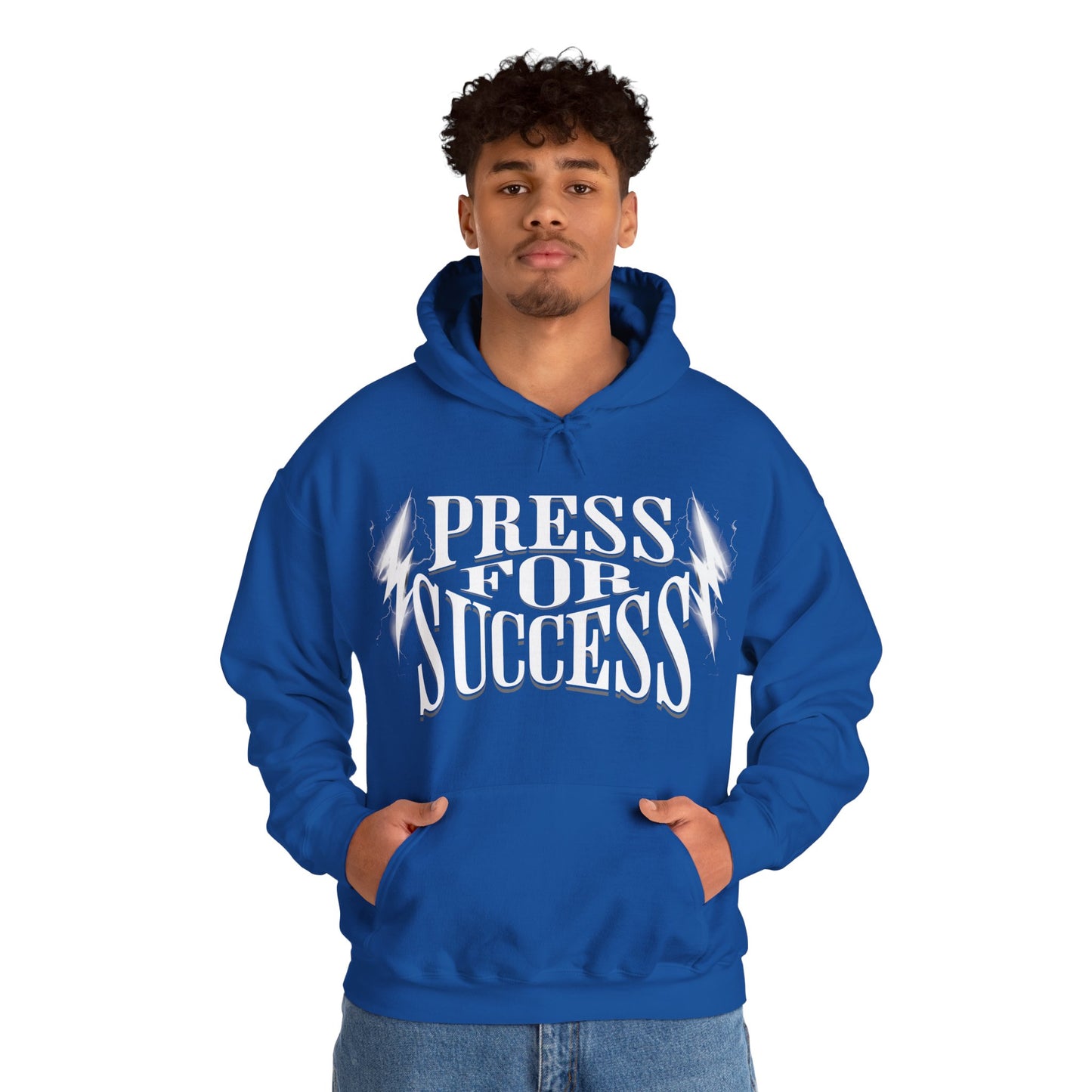 Press For Success - Hooded Sweatshirt