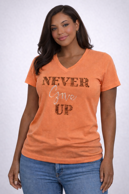 Never Give Up - Shirt